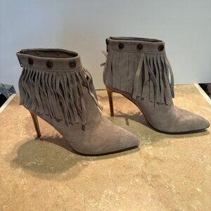 Very Volatile Massy suede fringe booties